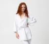 Playdream Robe in Snow White | Luxurious Cotton Sleepwear | Between the Sheets Luxury Pajamas 3