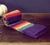 Rainbow Striped Over the Knee socks | Striped Thigh high Socks | Made in USA Socks at Between the Sheets 6