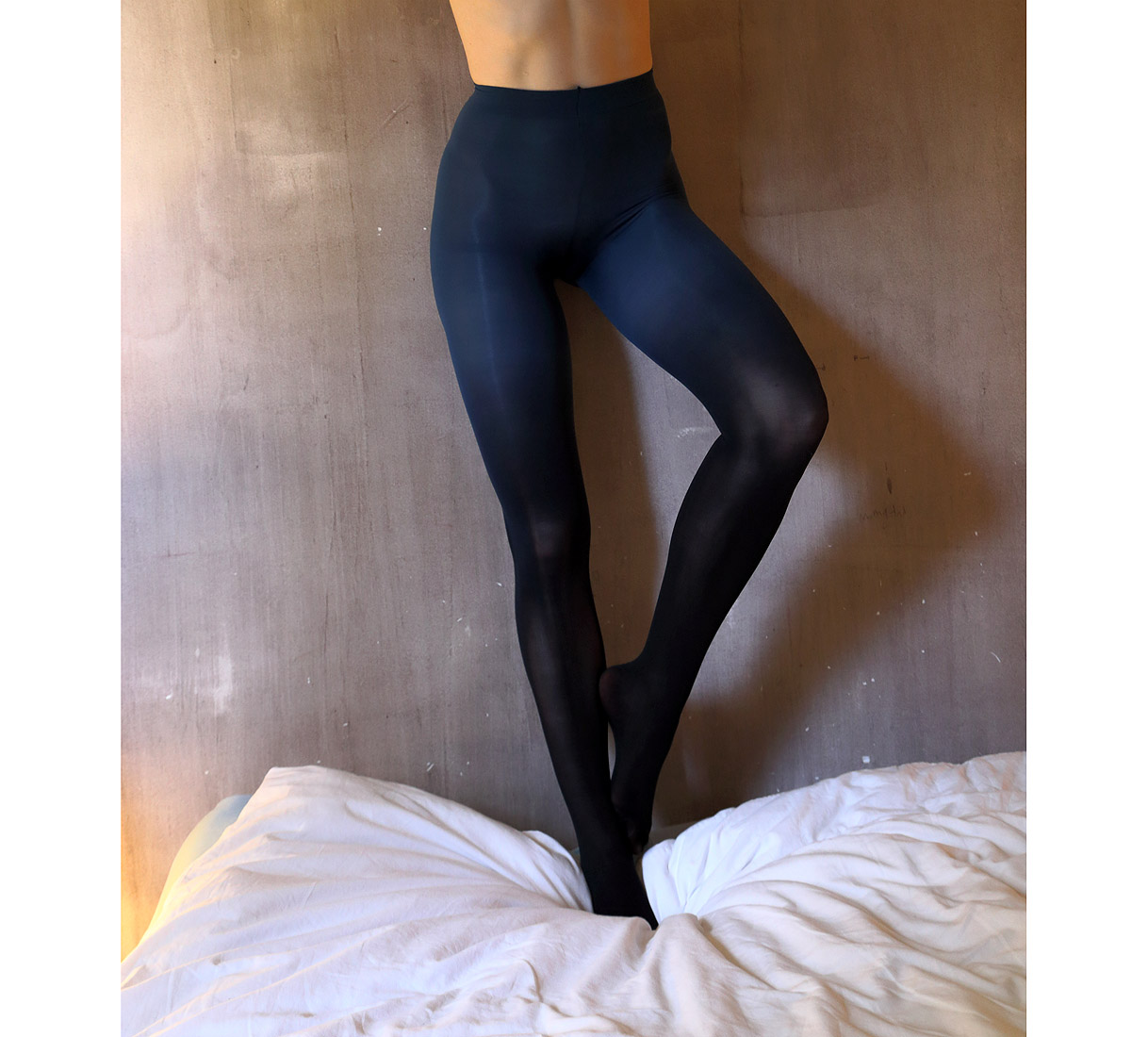Teal Ombre Tights | Dip Dyed Gradient Tights by Velvet Heart | Playful Sophisticated Legwear at Between the Sheets